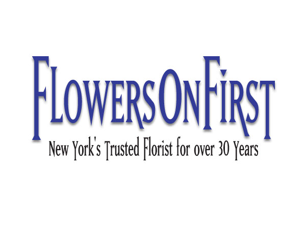 Flowers on First Print Logo