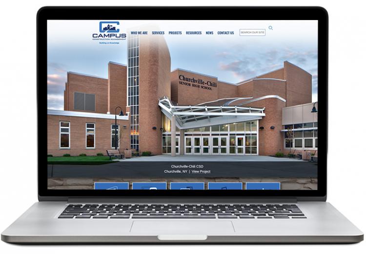 Campus Construction website