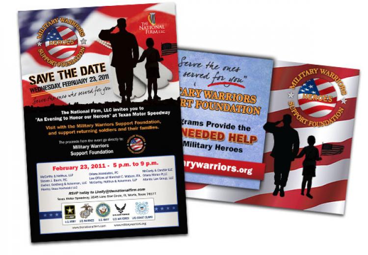 Military Warriors Support Foundation Print Material